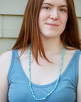 Tidal Pathway Turquoise Ruthie B. Necklace