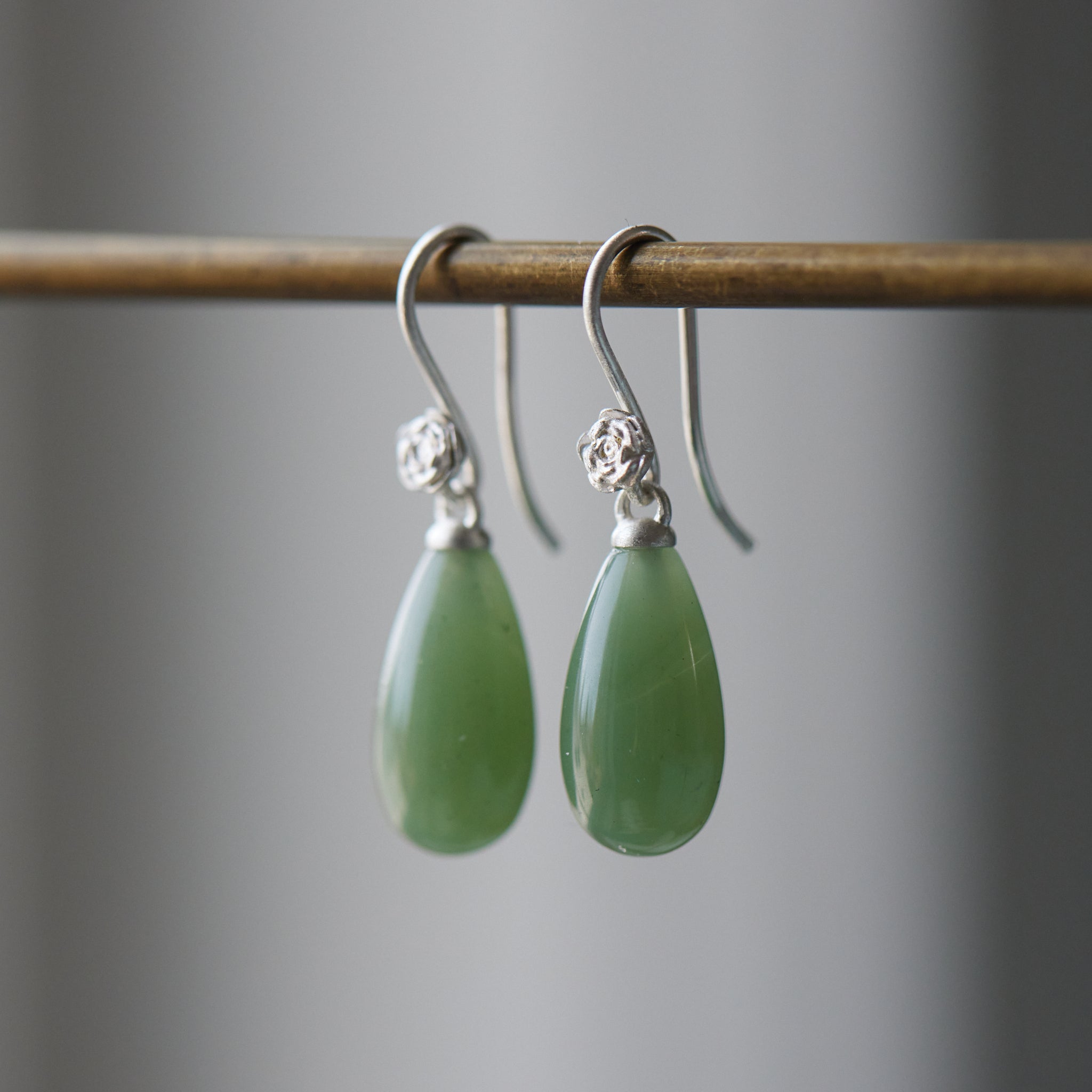 Evergreen Jade Garden Earrings