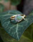 Lightning Ridge Opal Beetle Ring by Hannah Blount