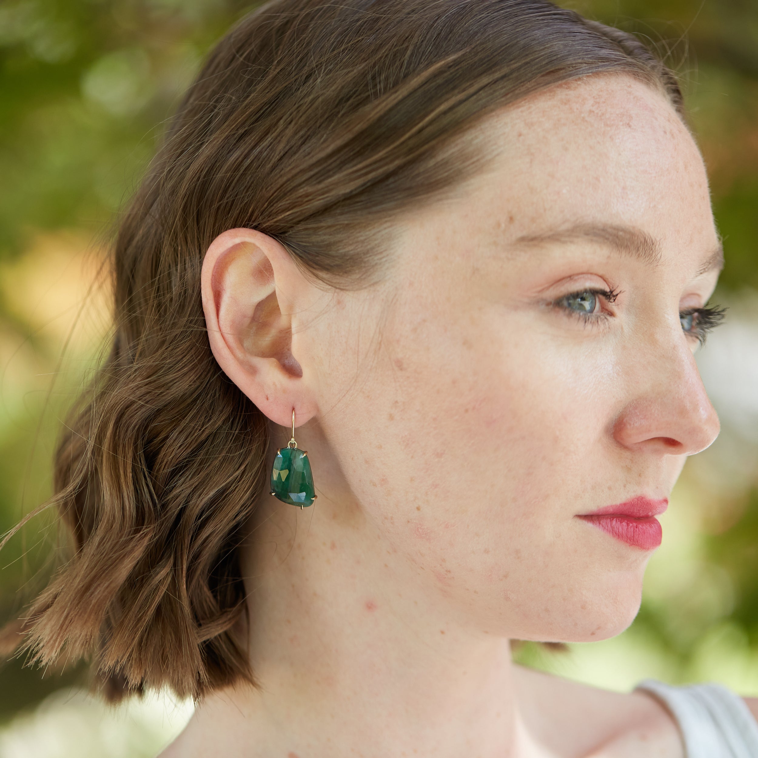 Adirondack Emerald Vanity Earrings