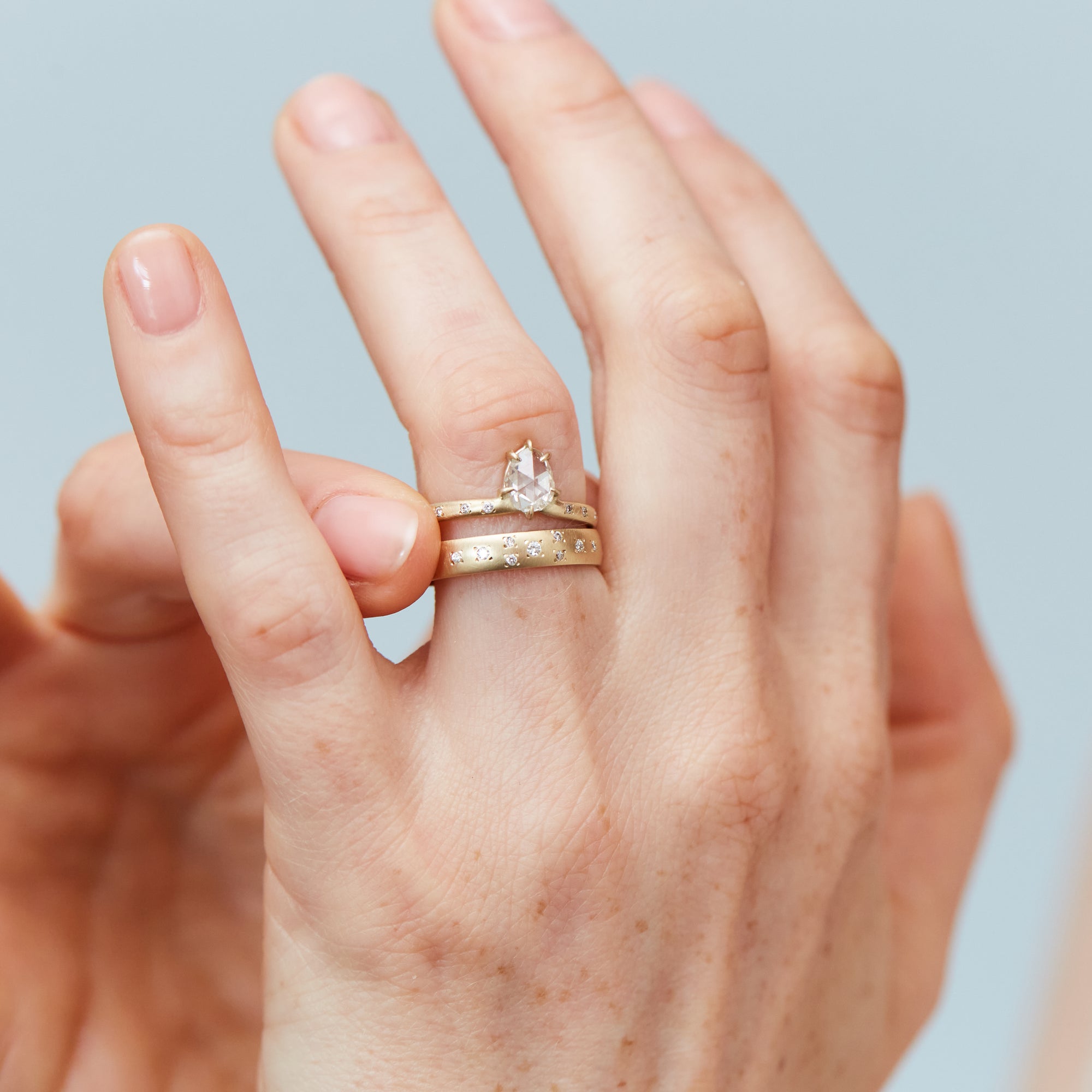 Astral Echo Diamond Vanity Ring