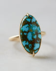Cosmic Canyon Kingman Turquoise Vanity Ring