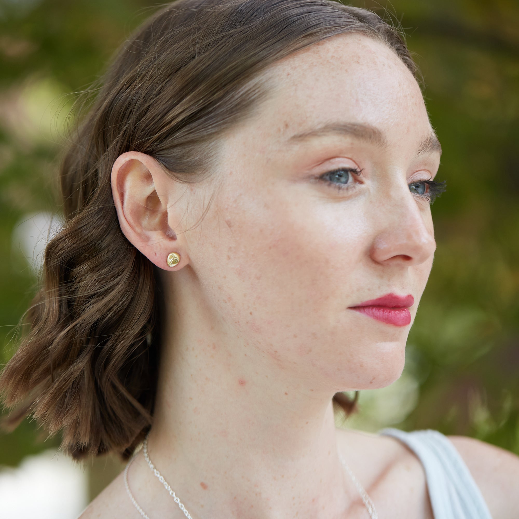 Cameo studs - Little by Hannah Blount