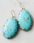 Moonlit Kingman Turquoise Vanity Earrings