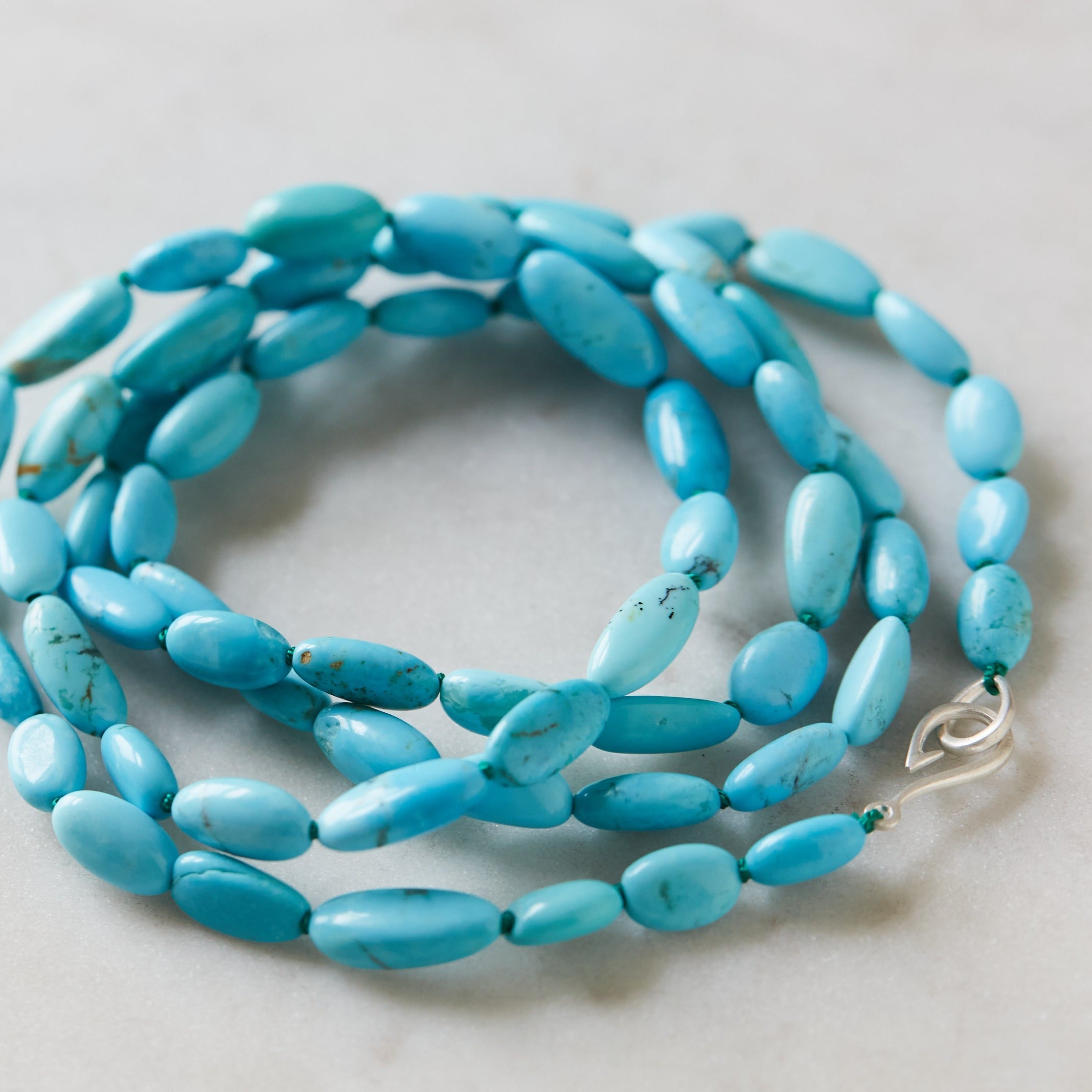Tidal Pathway Turquoise Ruthie B. Necklace