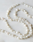 Evening Star Pearl Ruthie B. Necklace with Barnacles