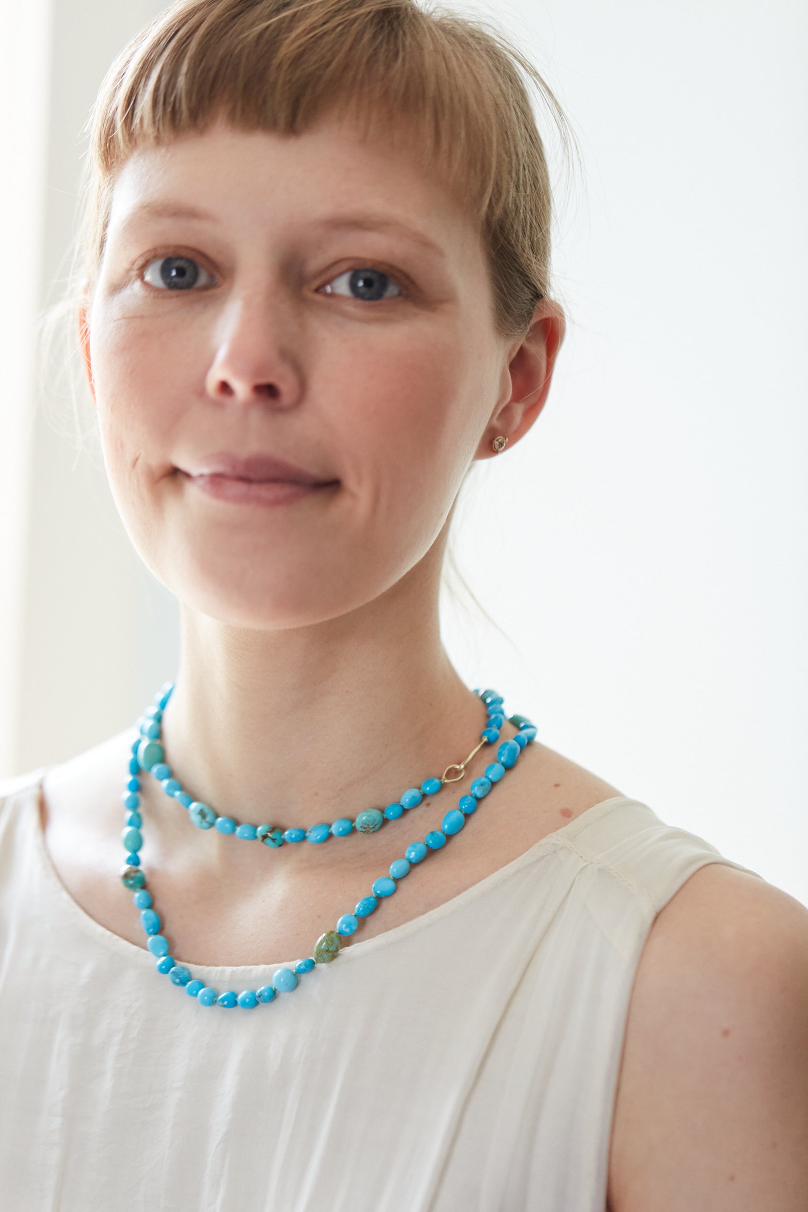 Maytide Kingman Turquoise Ruthie B. Necklace
