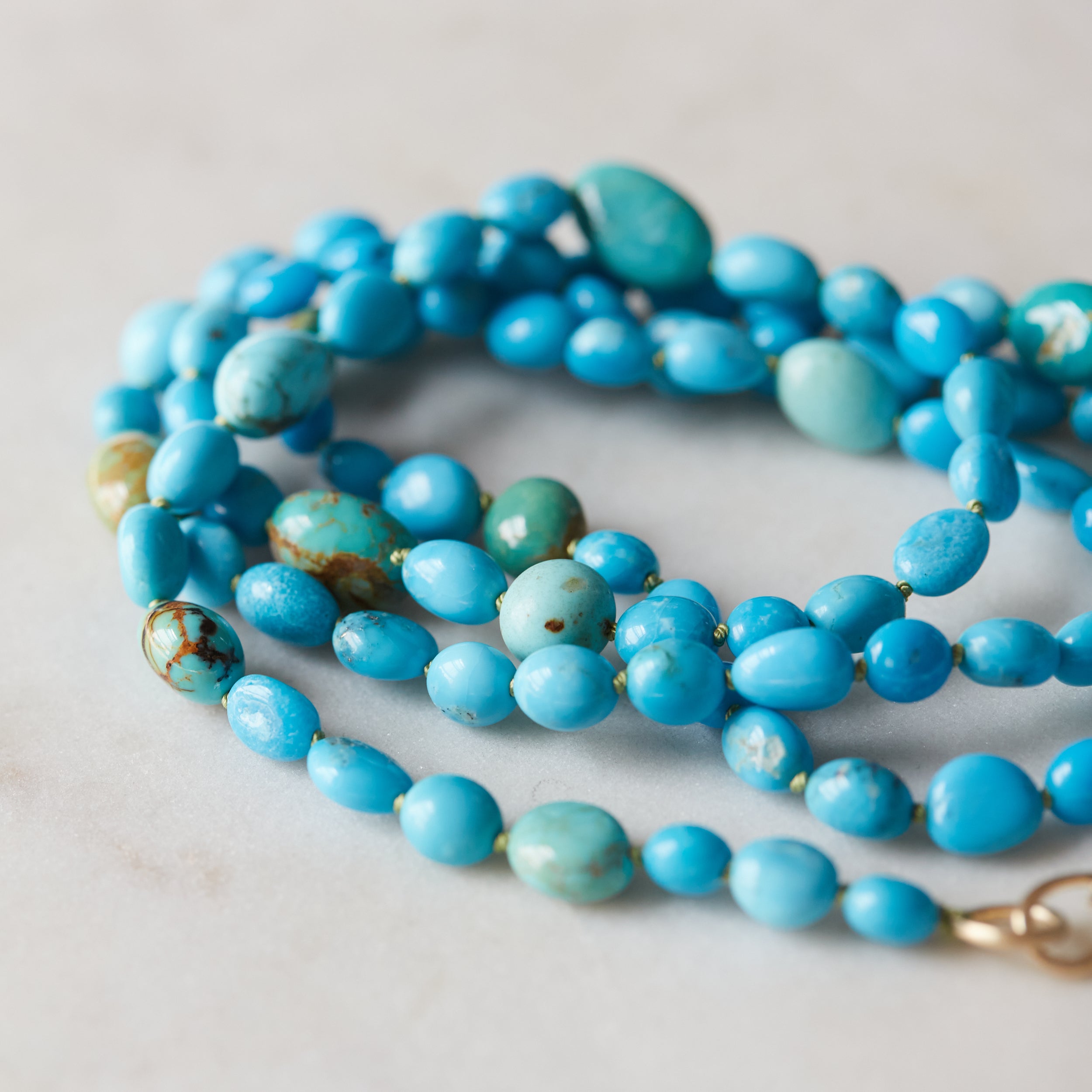 Maytide Kingman Turquoise Ruthie B. Necklace