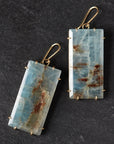 Tidal Garden Aquamarine Vanity Earrings