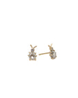 lovebug diamond beetle vanity studs by hannah blount