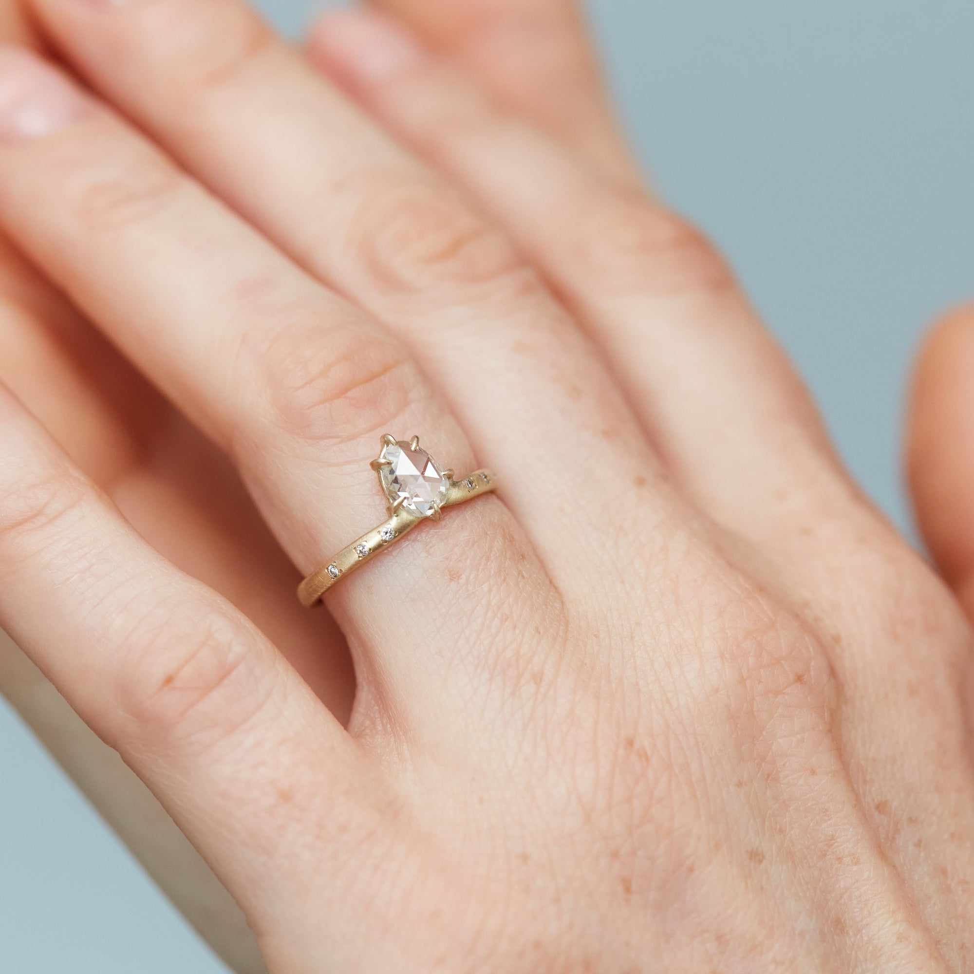 Astral Echo Diamond Vanity Ring