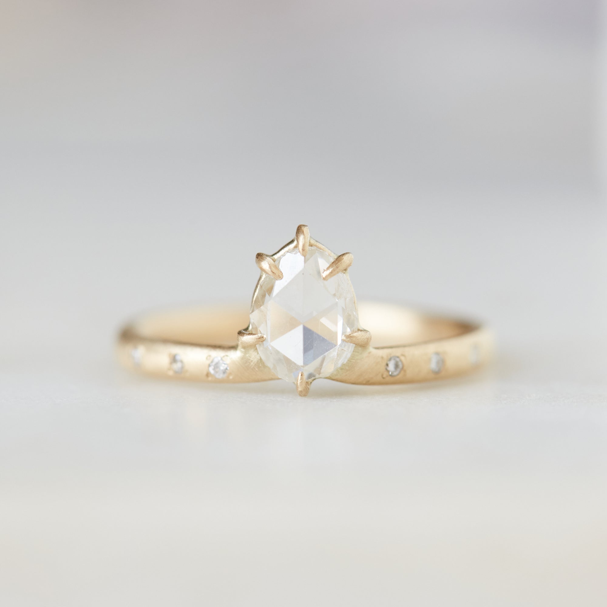 Astral Echo Diamond Vanity Ring