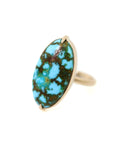 Cosmic Canyon Kingman Turquoise Vanity Ring