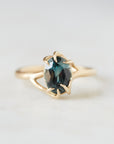 Dusk Blue Montana Sapphire Branch Waiting Ring