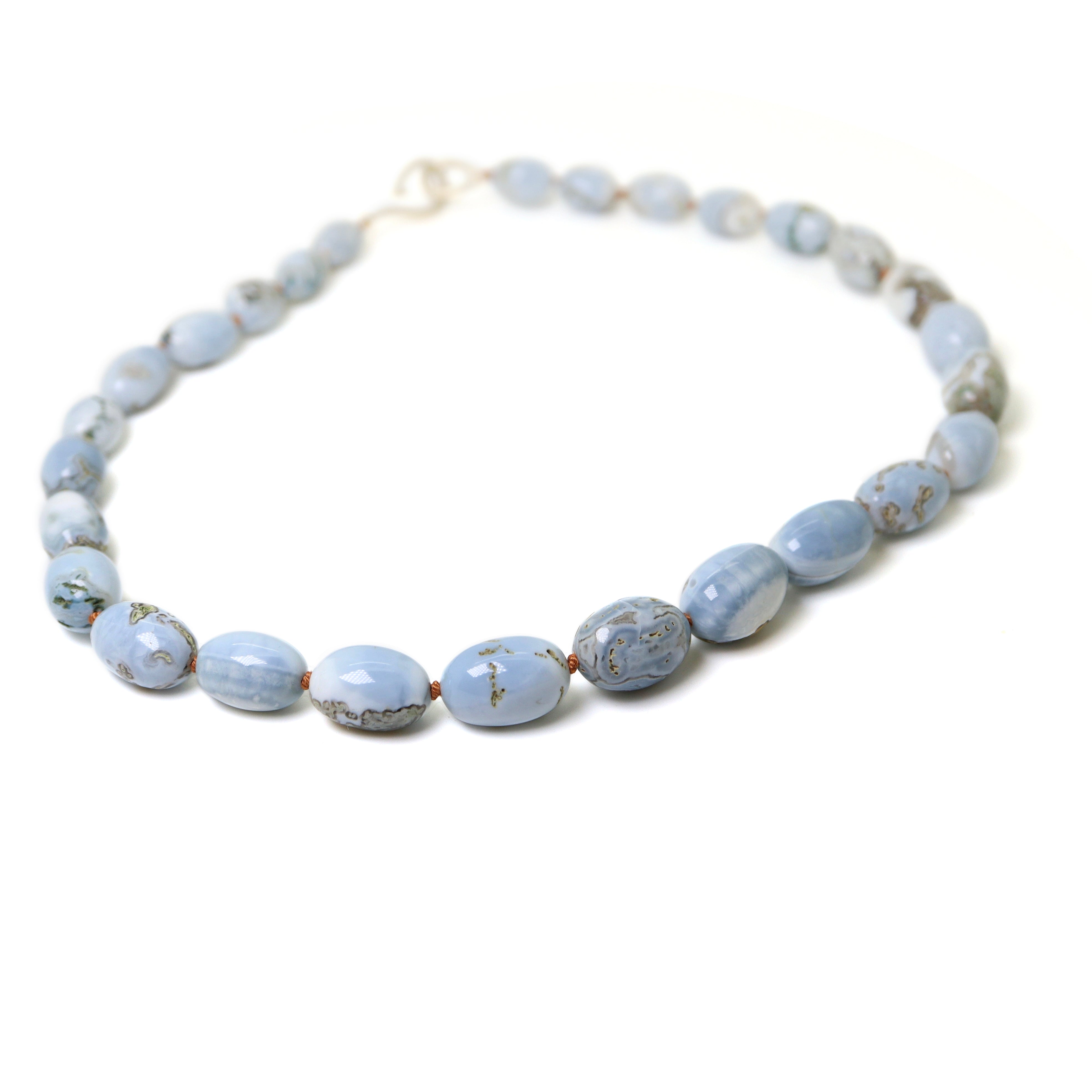 Night Shining Cloud Opal Ruthie B. Necklace