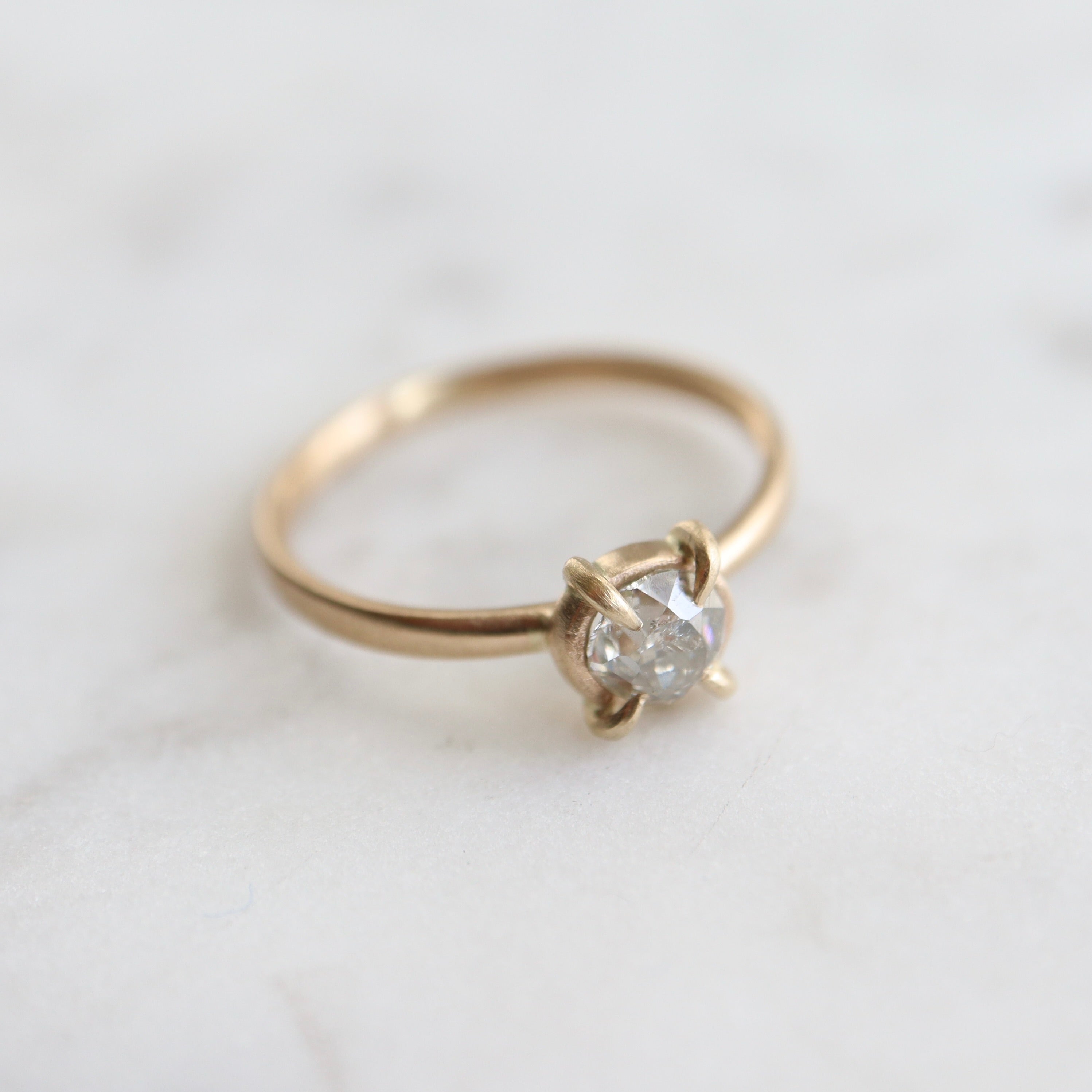 Memory Diamond Vanity Ring