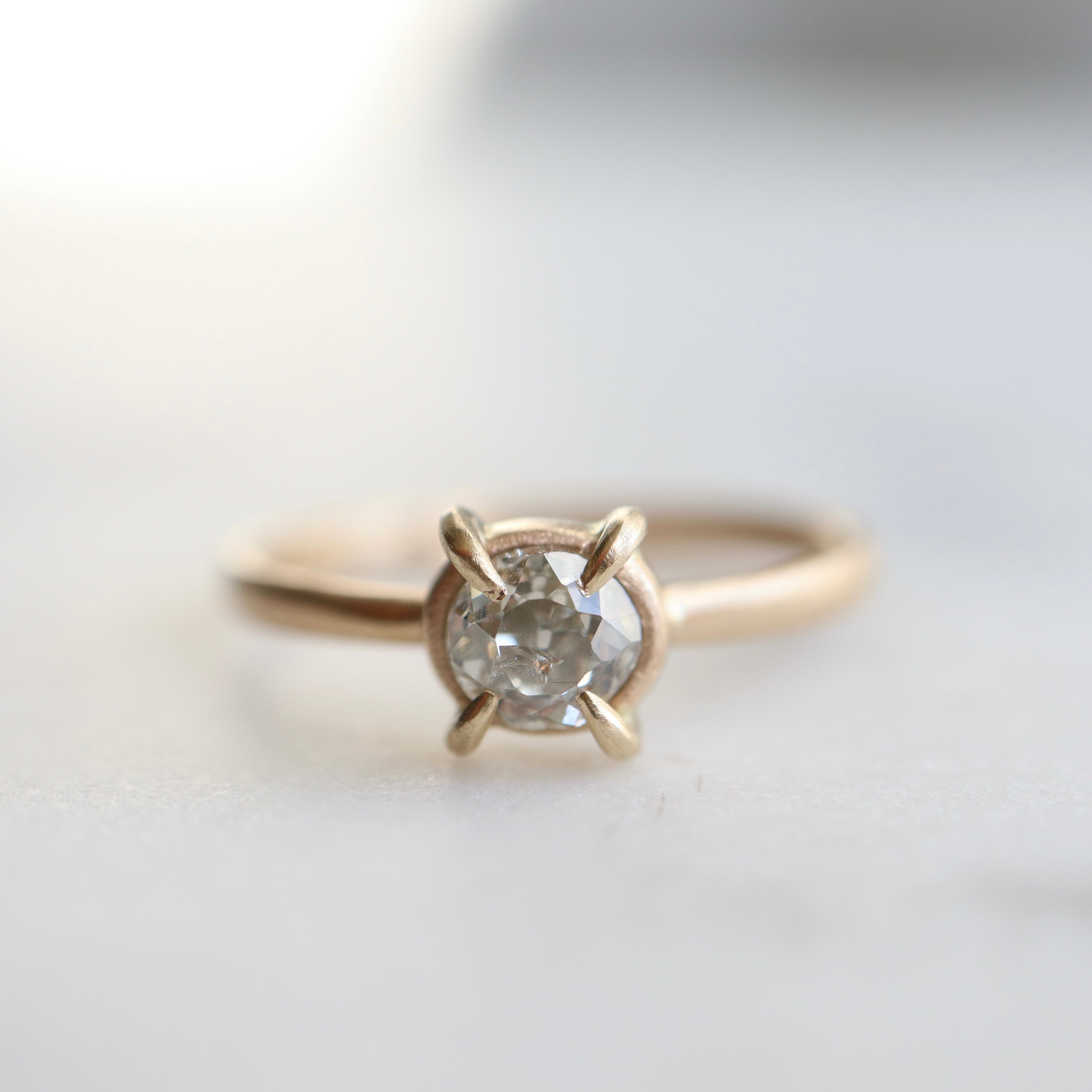 Memory Diamond Vanity Ring