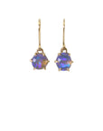 Opal gold earrings by Hannah Blount