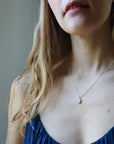 Opal vanity necklace by Hannah Blount