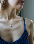Raw opal cameo necklace by hannah blount