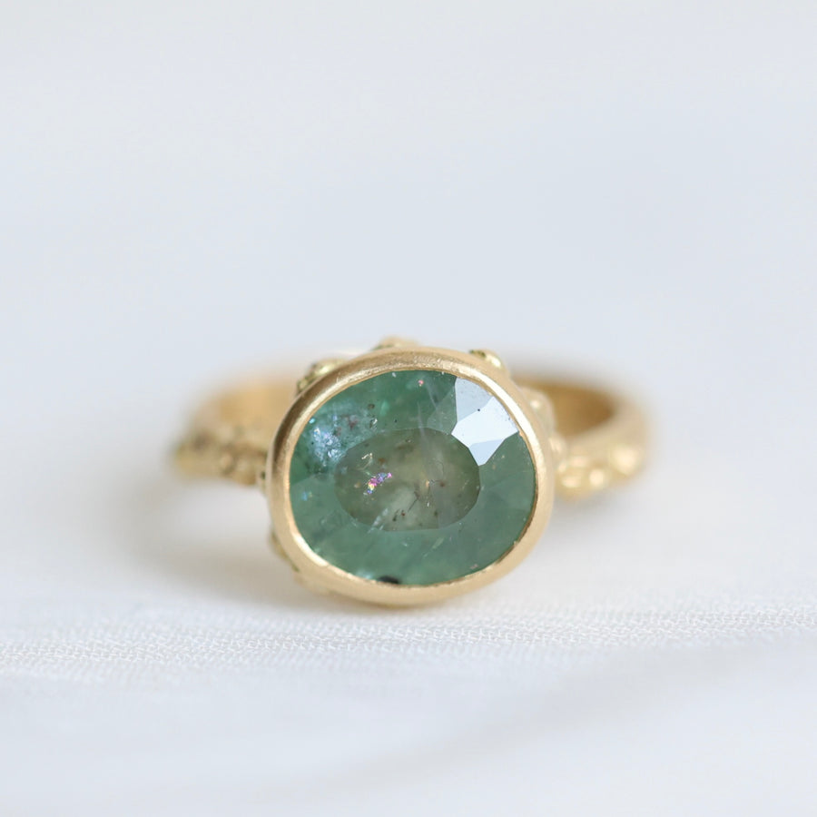 Saltwater Montana Sapphire Ruthie B. Ring