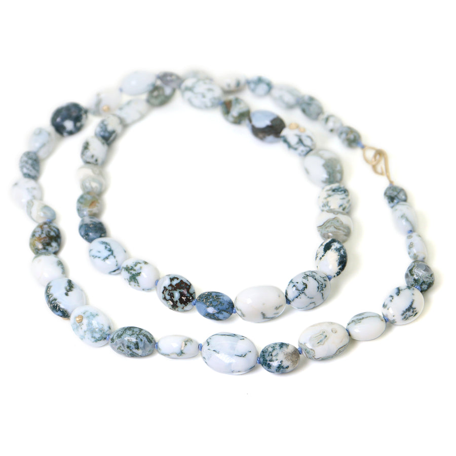 Ondine Opal Ruthie B. Necklace with Barnacles