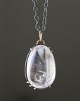Elemental Alchemy Enhydro Quartz Vanity Necklace-Hannah Blount Jewelry