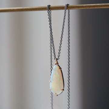 Kaleidoscope Opal Vanity Necklace by Hannah Blount