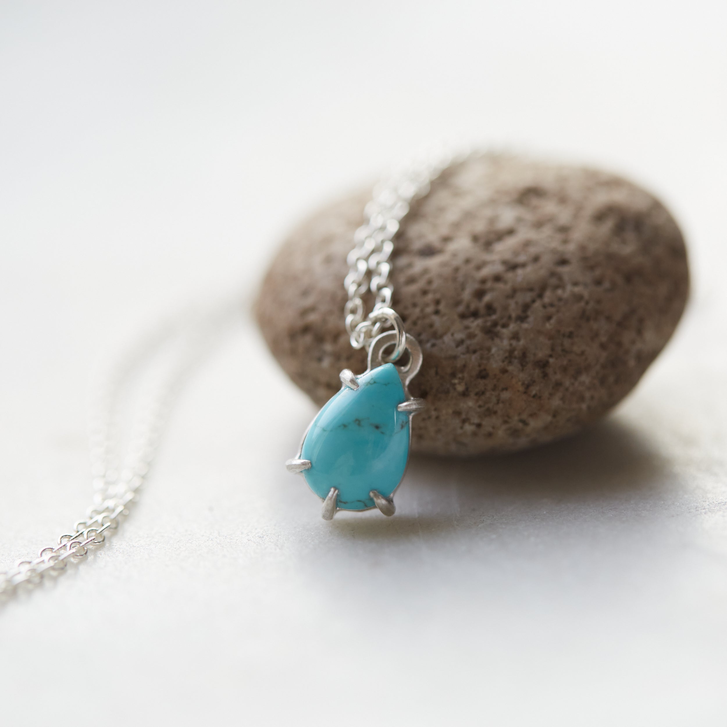 Turquoise necklace by Hannah Blount