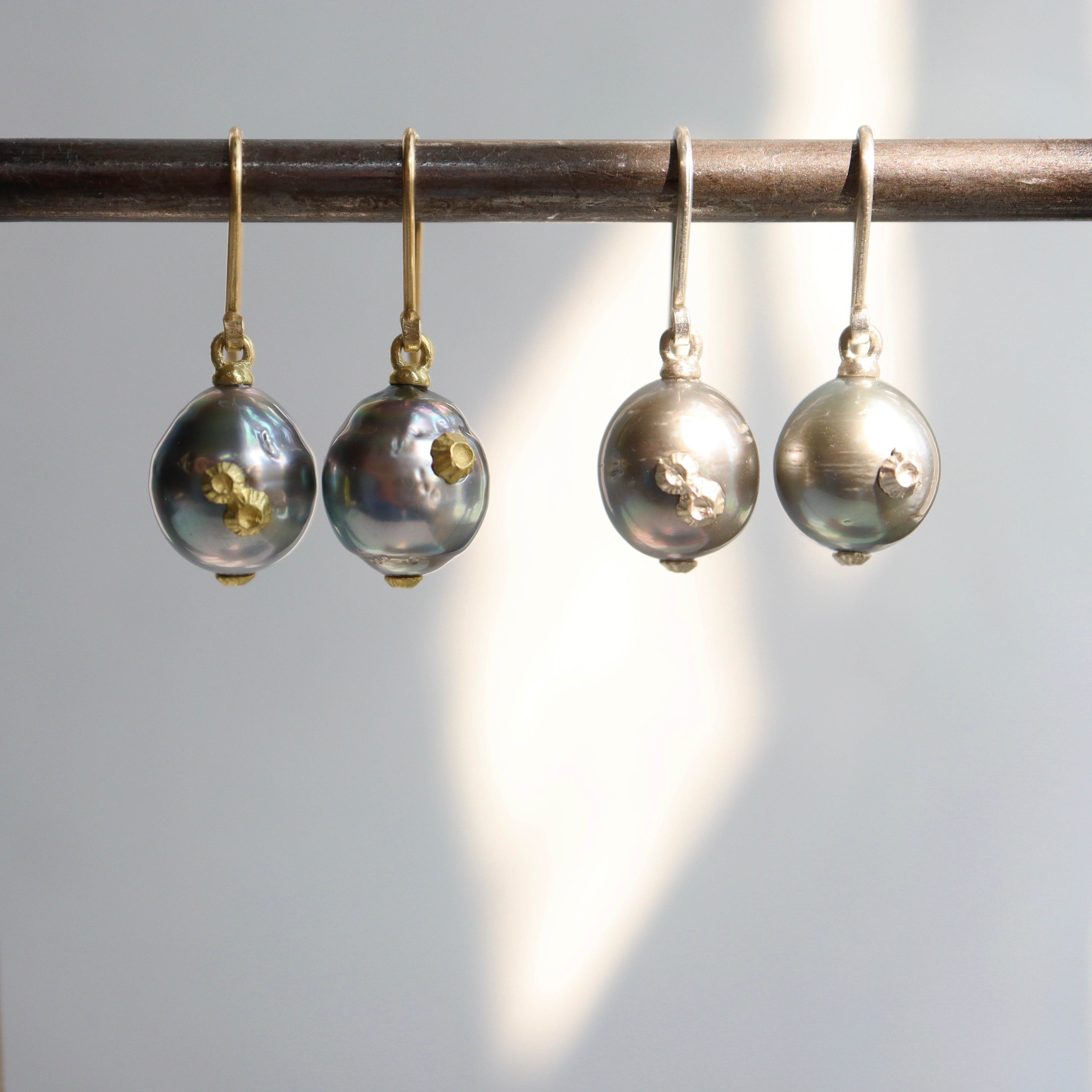 Aurora Tahitian Pearl Ruthie B. Earrings