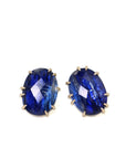 9.1ct kyanite vanity stud earrings by Hannah Blount