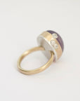 back of large ring with barnacle details 