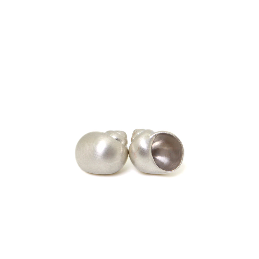 Moon Snail Shell Stud Earrings - Hannah Blount
