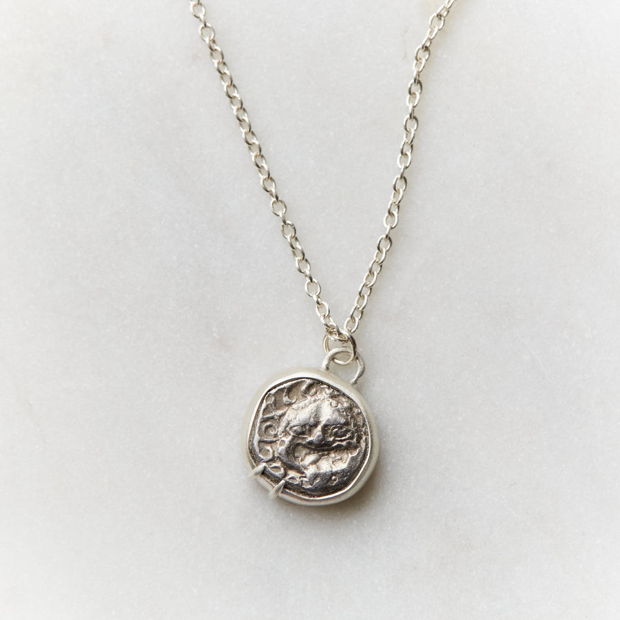 Ancient Medusa Coin Necklace - Hannah Blount