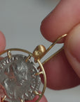 video showing earrings are reversible 