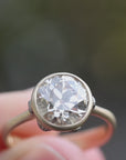 Video showing off diamond ring 