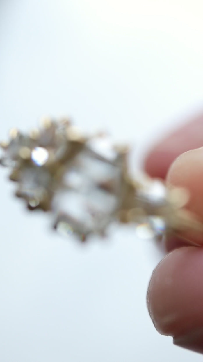 Ever After rose cut diamonds vanity ring by Hannah Blount