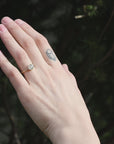 Video of hand showing off diamond ring 