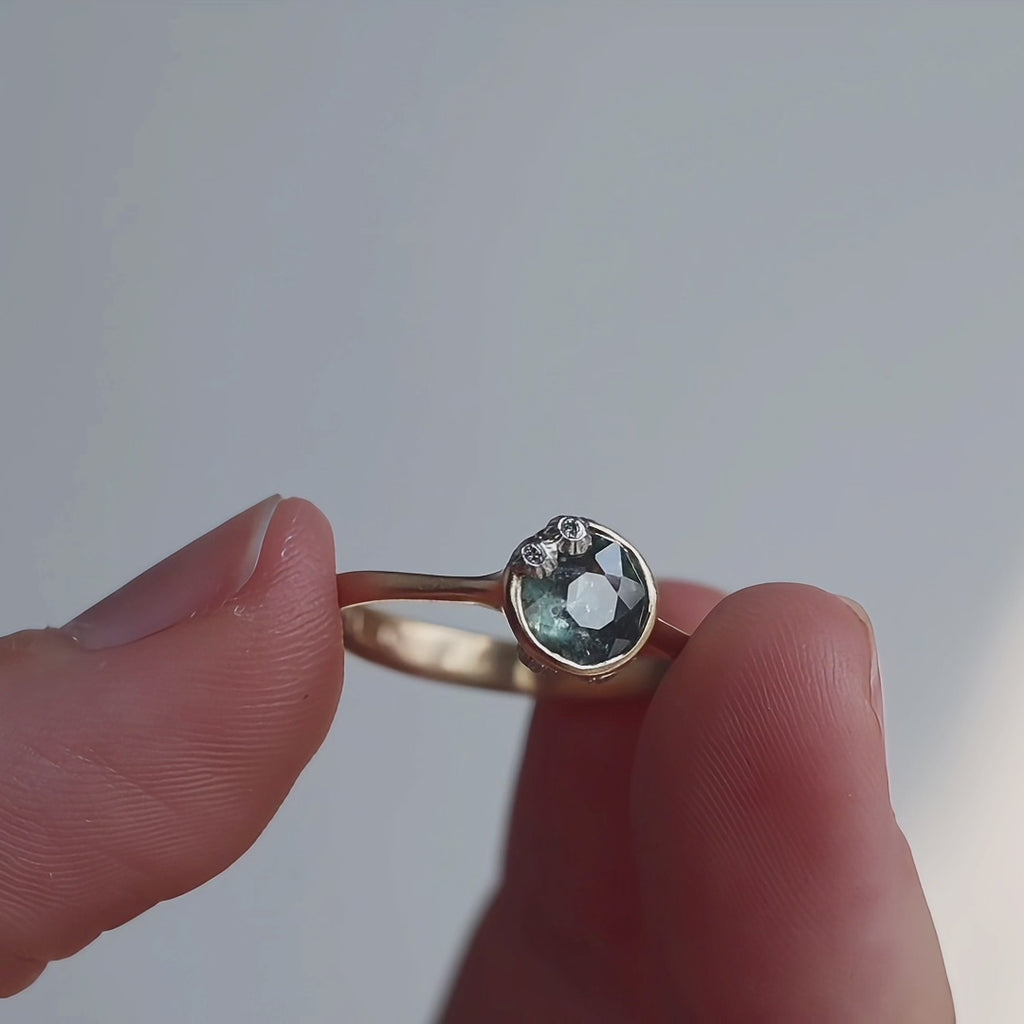 Ring being showed off 