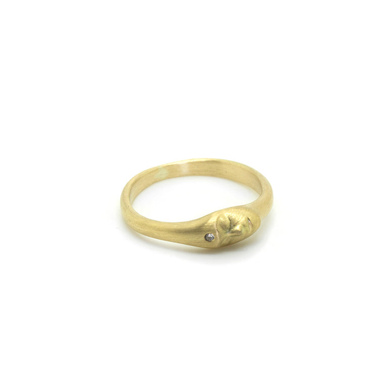 Little Grey Lady Cameo Ring-Hannah Blount Jewelry