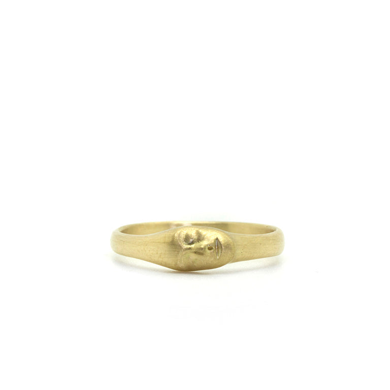 Little Grey Lady Cameo Ring-Hannah Blount Jewelry