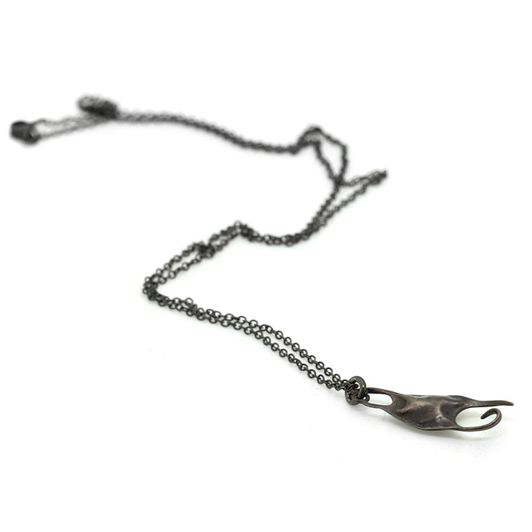 Skate Egg Case Necklace-Hannah Blount Jewelry