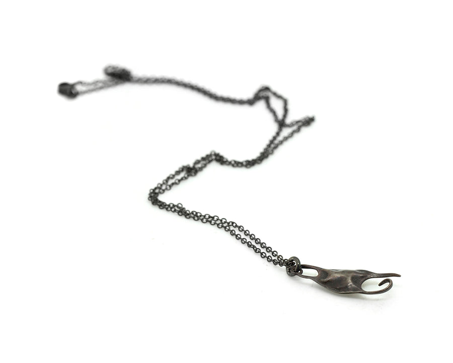 Skate Egg Case Necklace-Hannah Blount Jewelry