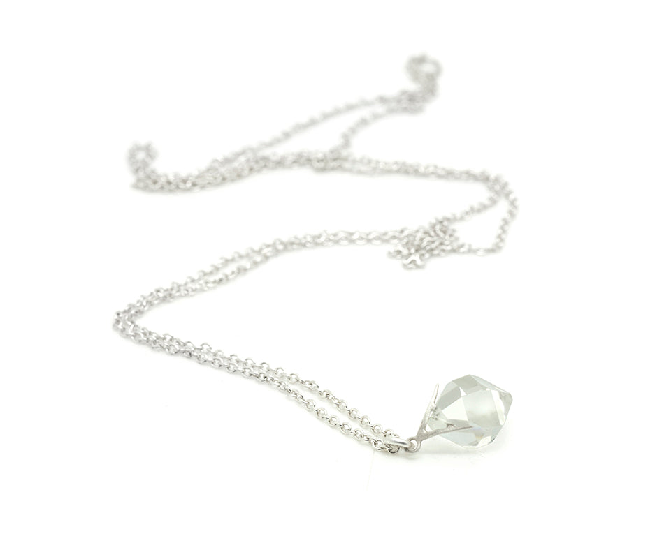 Sticks and Stones Herkimer Quartz Necklace-Hannah Blount Jewelry