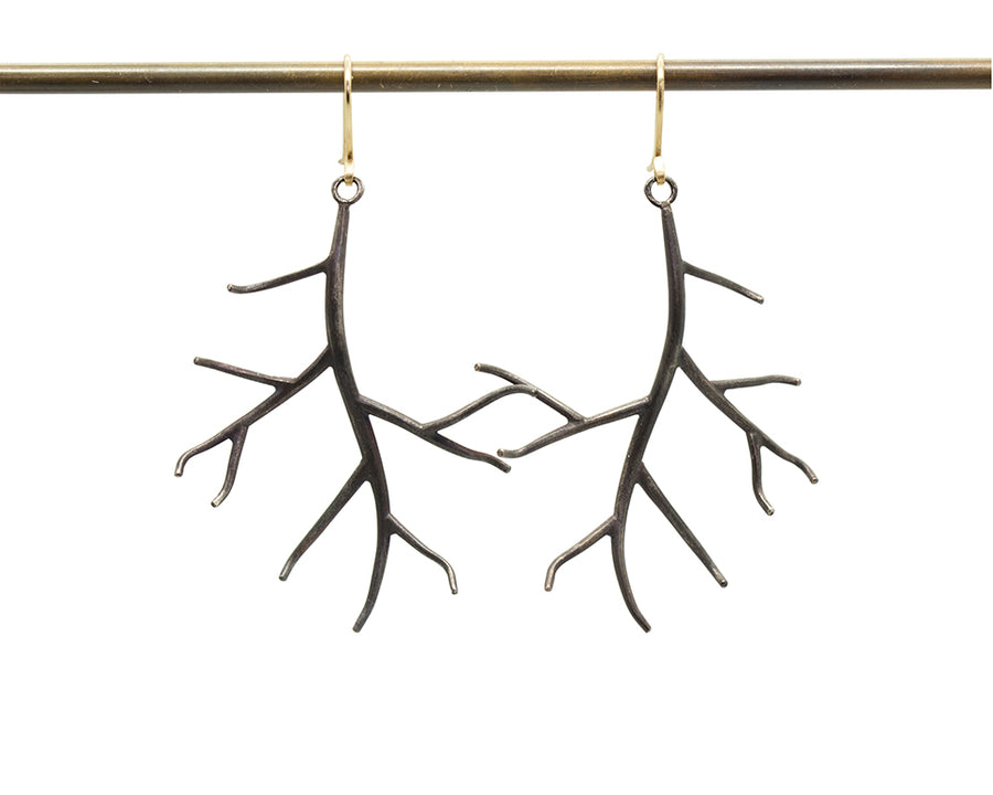 Medium Branch Earrings-Hannah Blount Jewelry