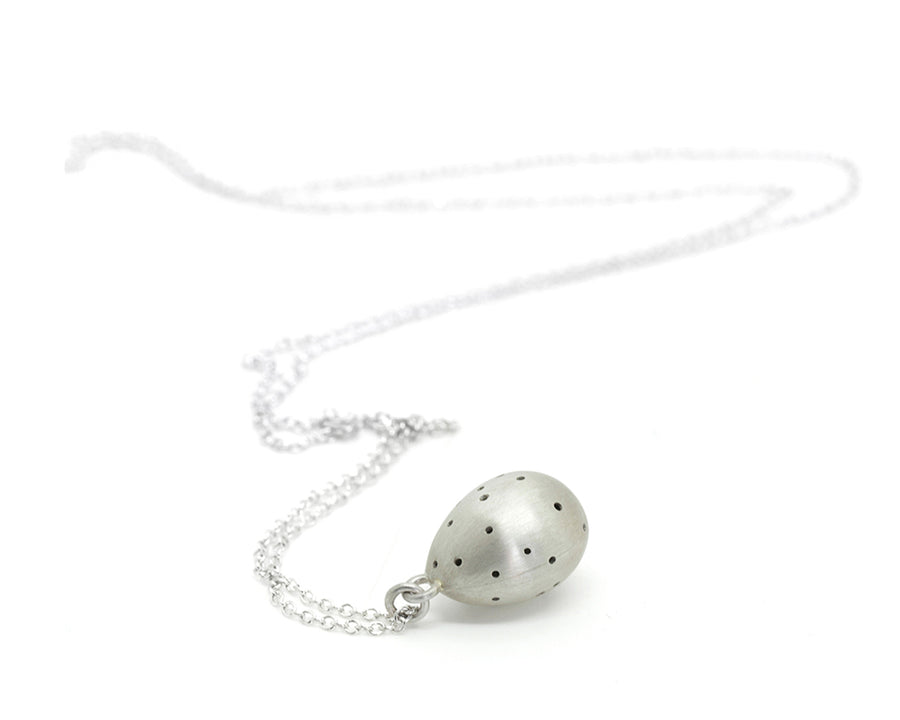Speckled Egg Necklace-Hannah Blount Jewelry