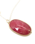 Aurora Rhodonite Vanity Necklace-Hannah Blount Jewelry