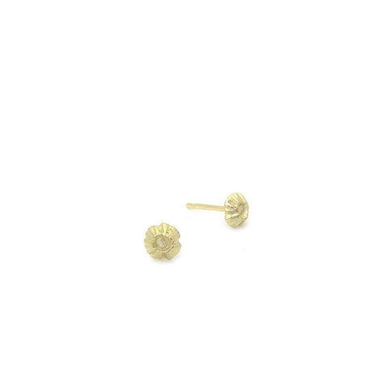 Barnacle Studs in 18k gold-Hannah Blount Jewelry