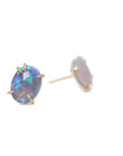 Daylight Moon Opal Vanity Studs-Hannah Blount Jewelry