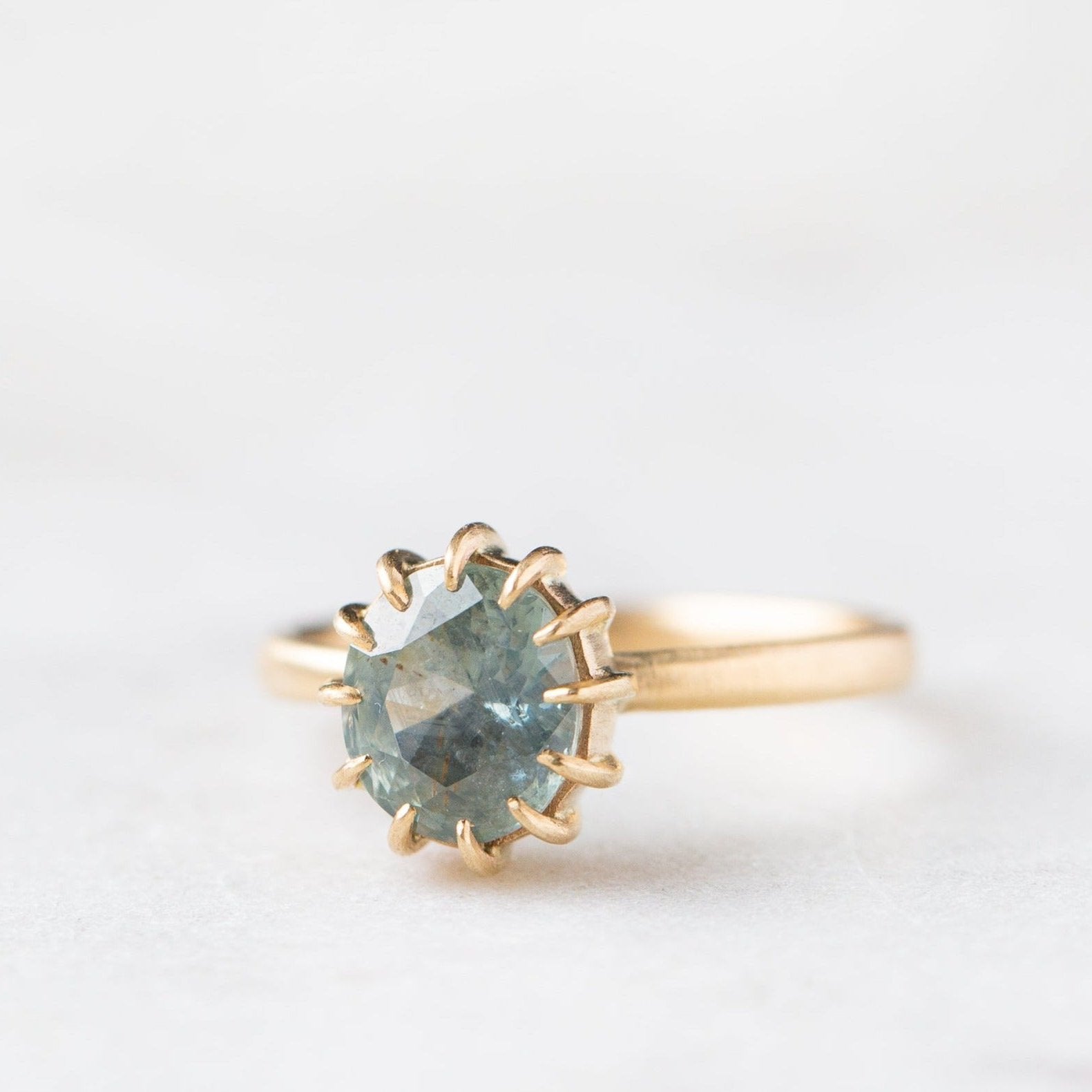 Earthly Wilds Montana Sapphire Vanity Ring-Hannah Blount Jewelry